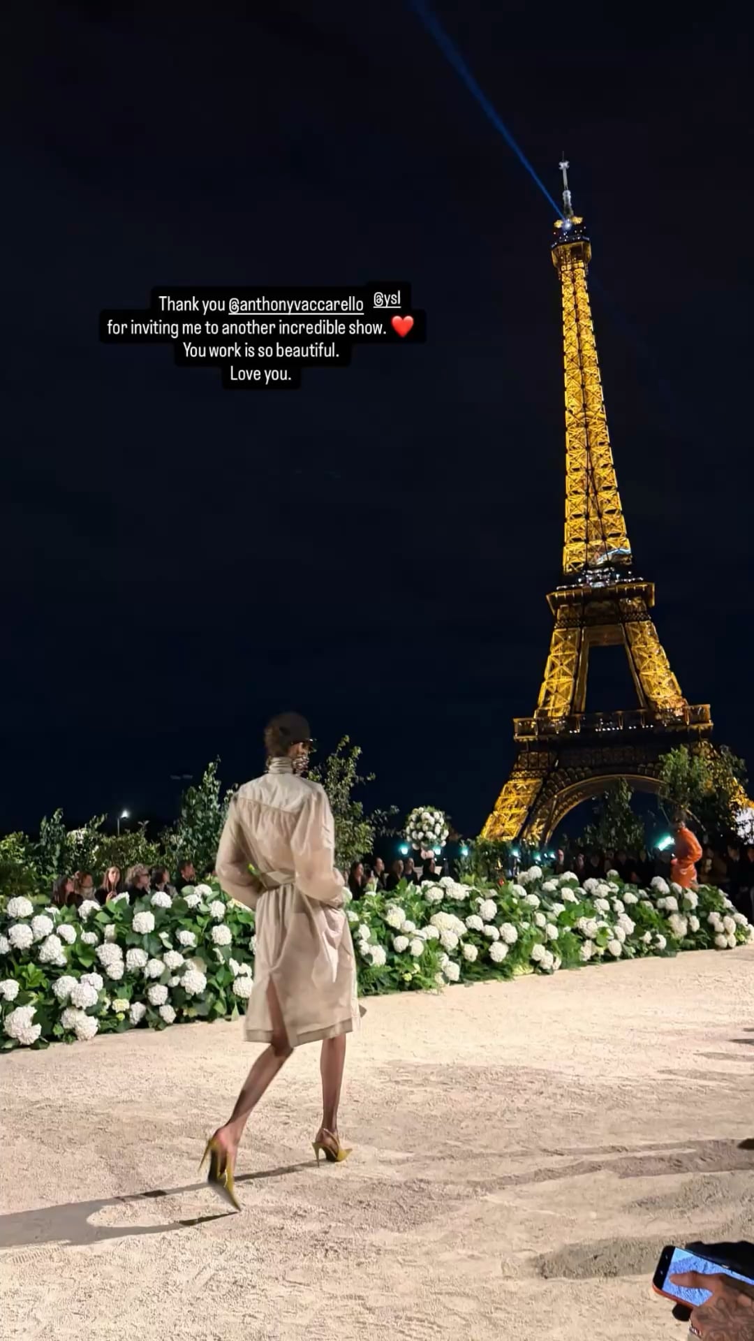 251001 Rosé IG Story Update