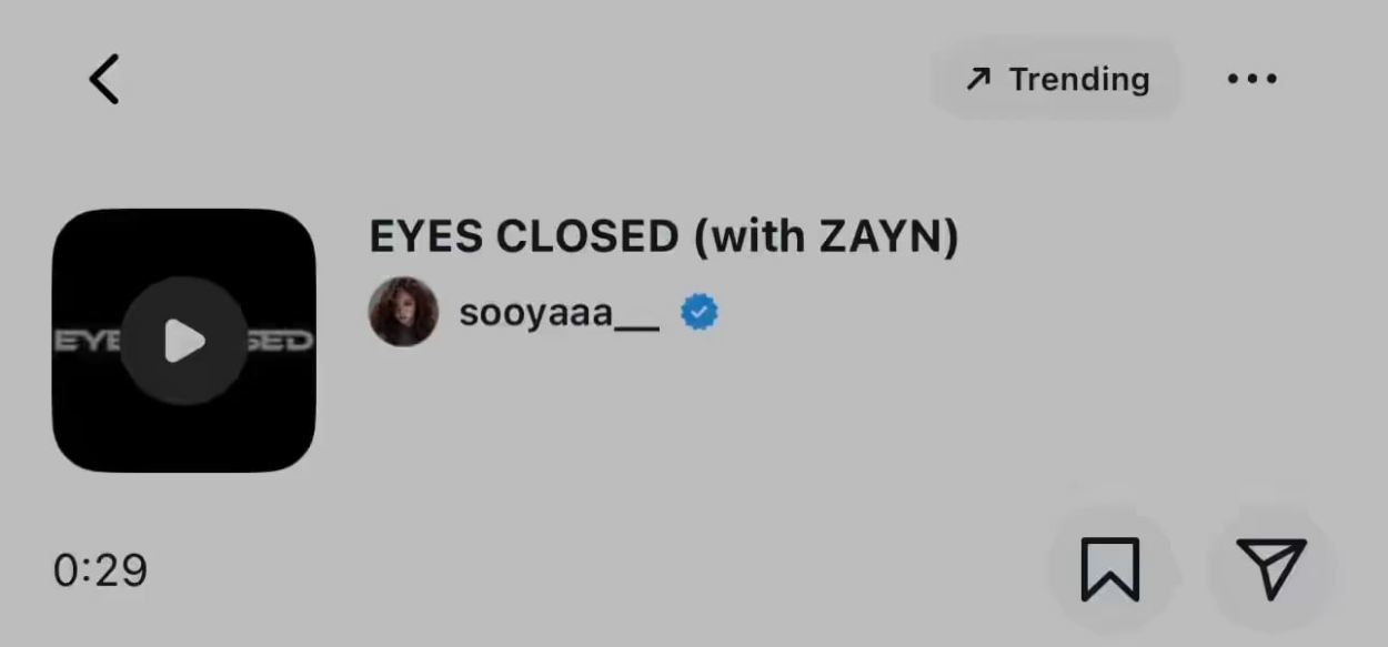 251008 JISOO - ‘EYES CLOSED’ (with ZAYN) Snippet from TikTok