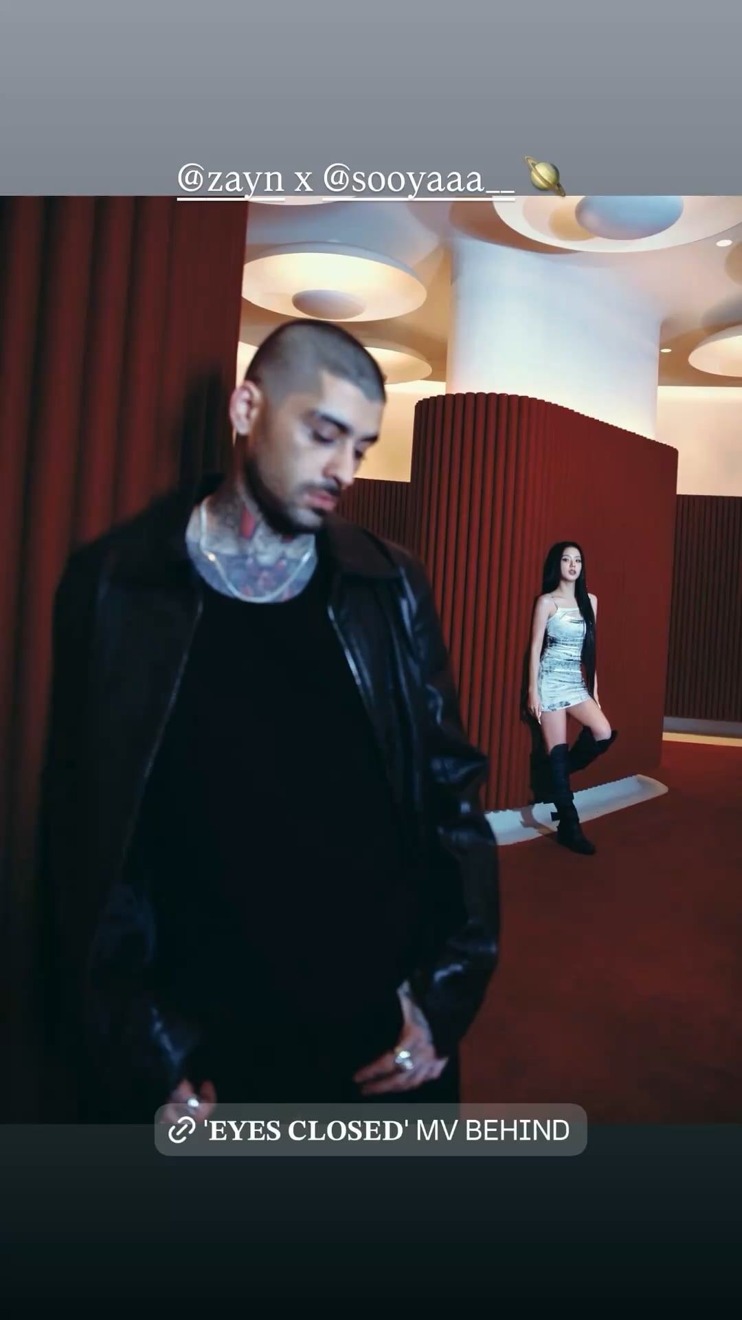 251016 Jisoo IG Story Update w/ ZAYN