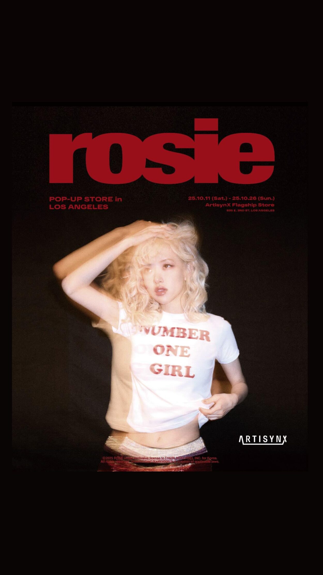251014 Rosé (vampirehollie) IG Story Update