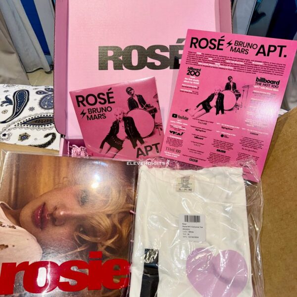 ROSÉ - ‘rosie’ & ‘APT.’ | “For Your Consideration" boxsets for the Grammys