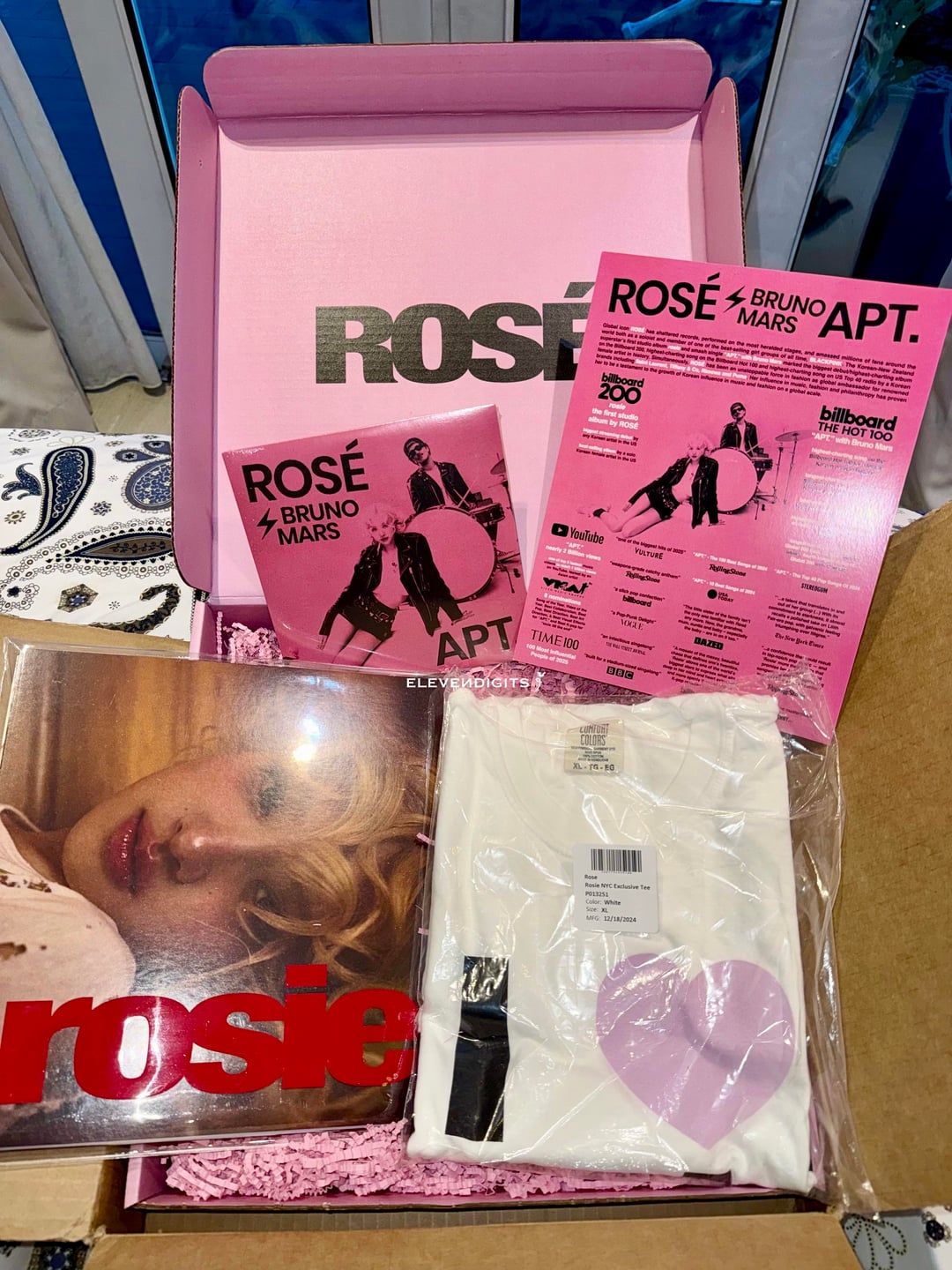 ROSÉ - ‘rosie’ & ‘APT.’ | “For Your Consideration" boxsets for the Grammys