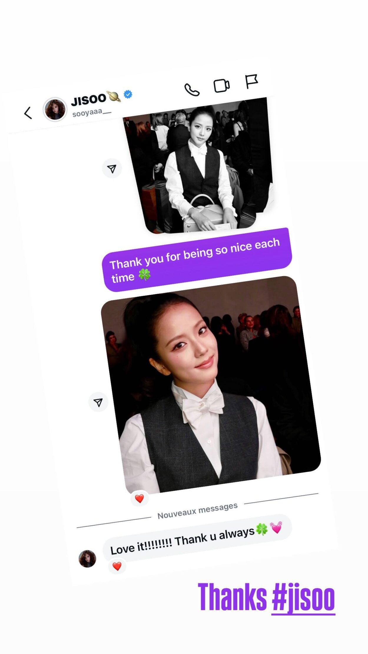 richardgianorio IG Story Update w/ Jisoo