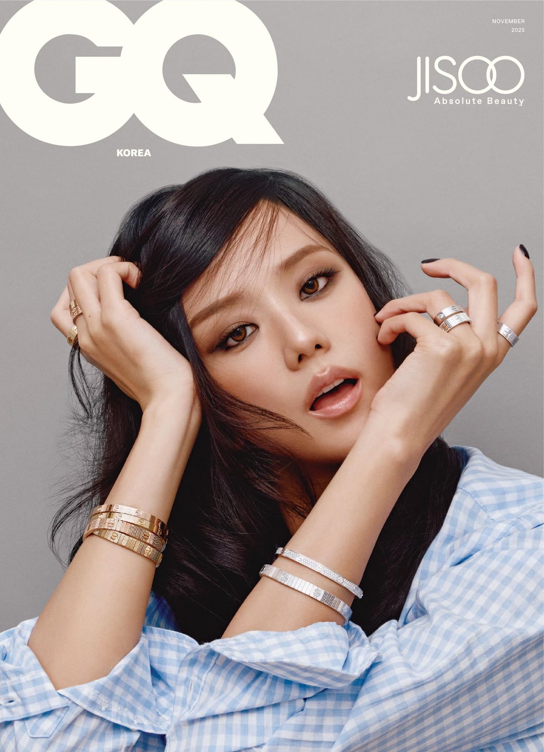 251015 Jisoo x Cartier for GQ Korea November 2025 Issue