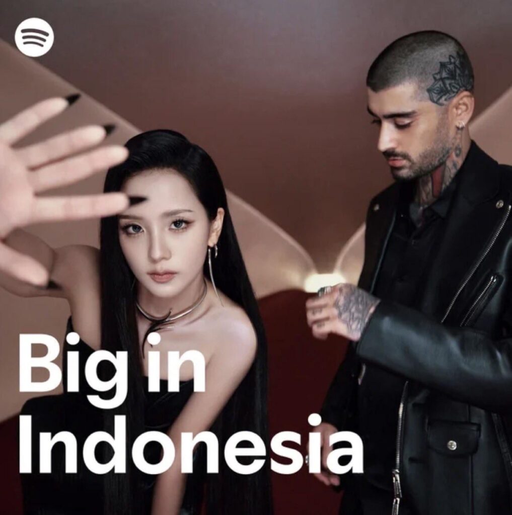 251010 JISOO X ZAYN - EYES CLOSED for Spotify Indonesia