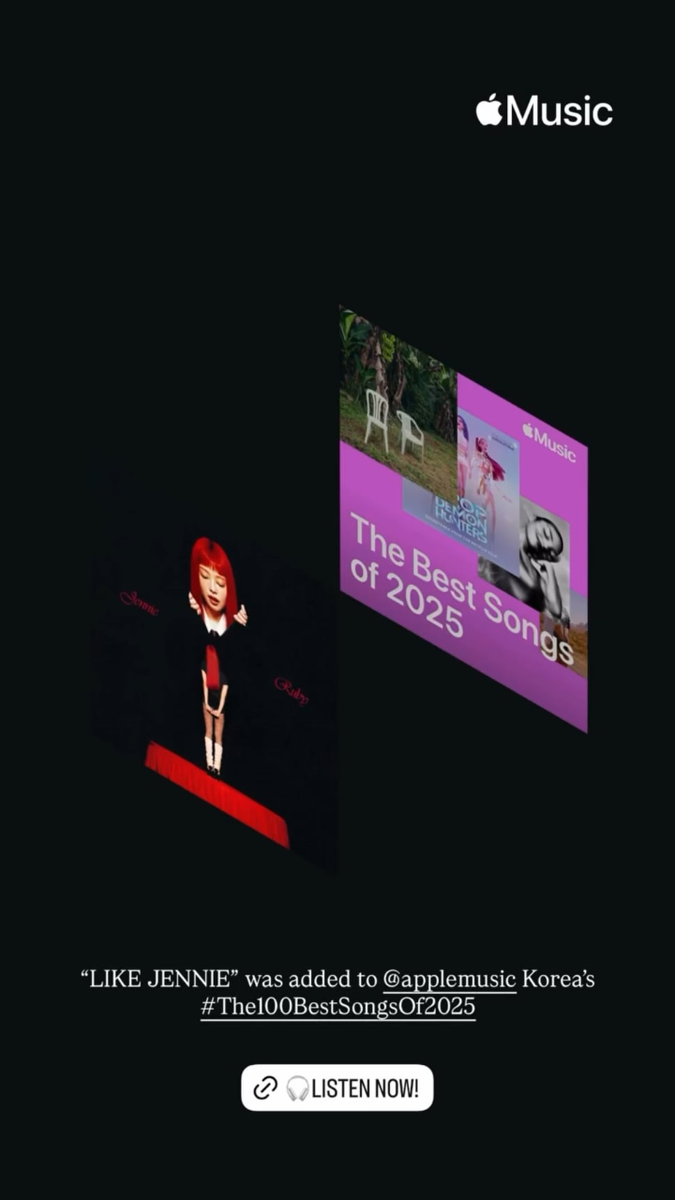 251128 Jennie (ODDATELIER) IG Story Update