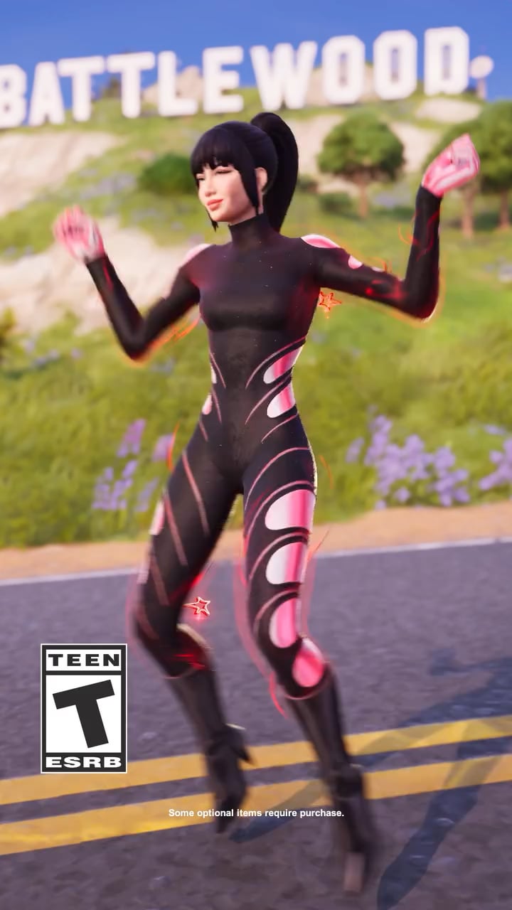 251129 LISA x Fortnite | Buy Now in the Shop and Festival Season 12 Starlux Music Pass!