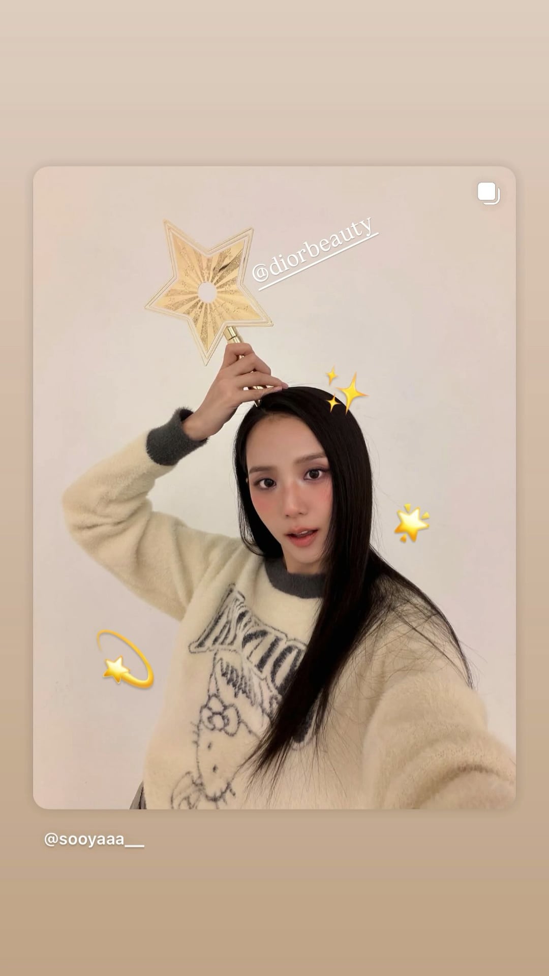 251110 Jisoo IG Story Update