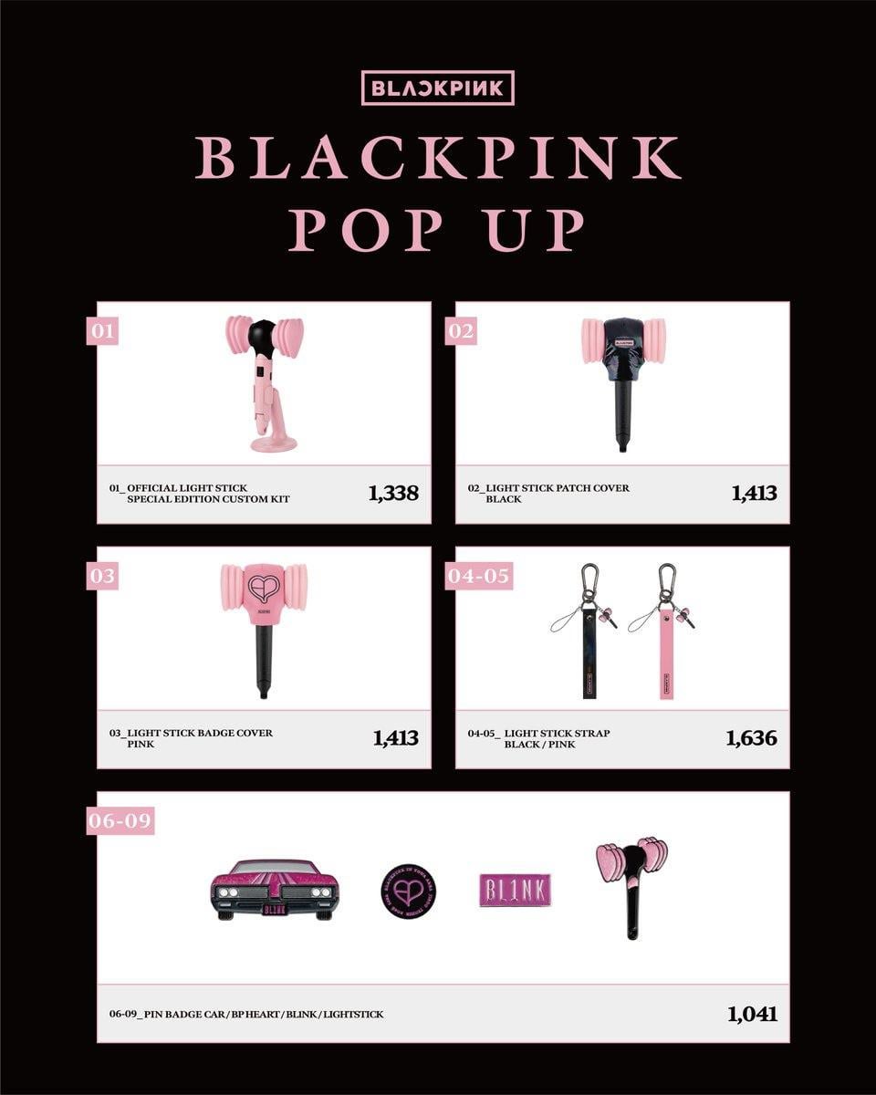 251111 BLACKPINK POP UP STORE IN PHILIPPINES MERCH LIST & BENEFIT