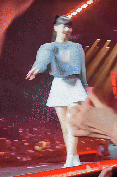 Lisa showing it off.