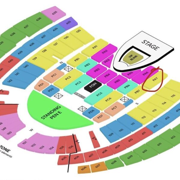 251103 Is it ok to bring child to the concert in seated floor seat section?