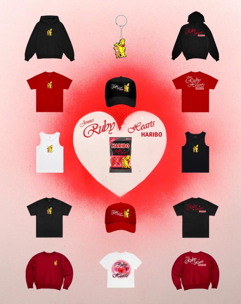 251126 Jennie X Haribo Collection is now available for purchase!