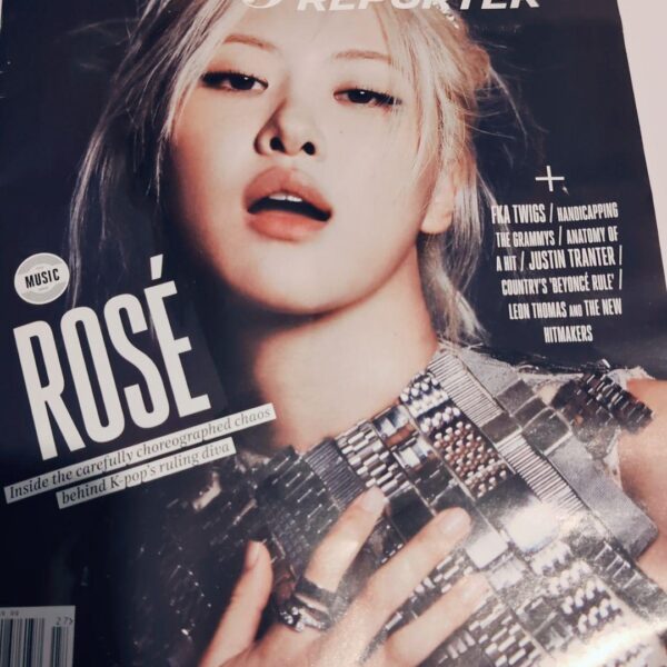 20251021 New Rosé Hollywood Reporter magazine!