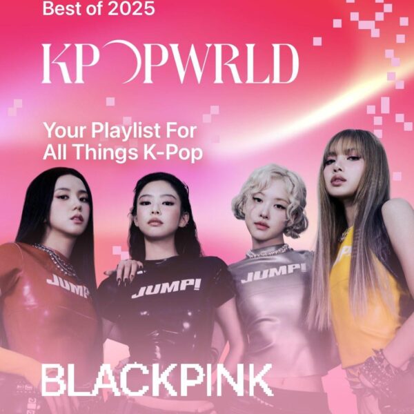 251117 BLACKPINK - ‘뛰어(JUMP)’ named the Best K-Pop of 2025 by Apple Music!
