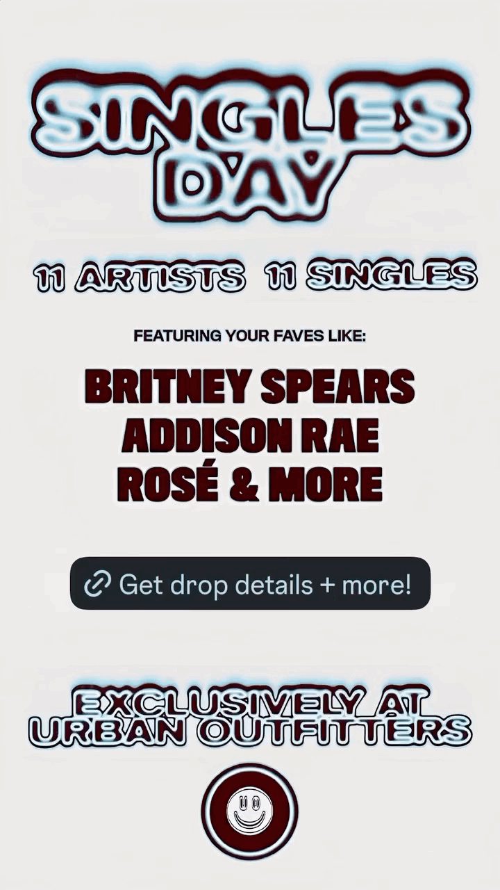 ROSÉ Exclusive Vinyl for Urban Outfitters’ Singles Day | Drops 11.11