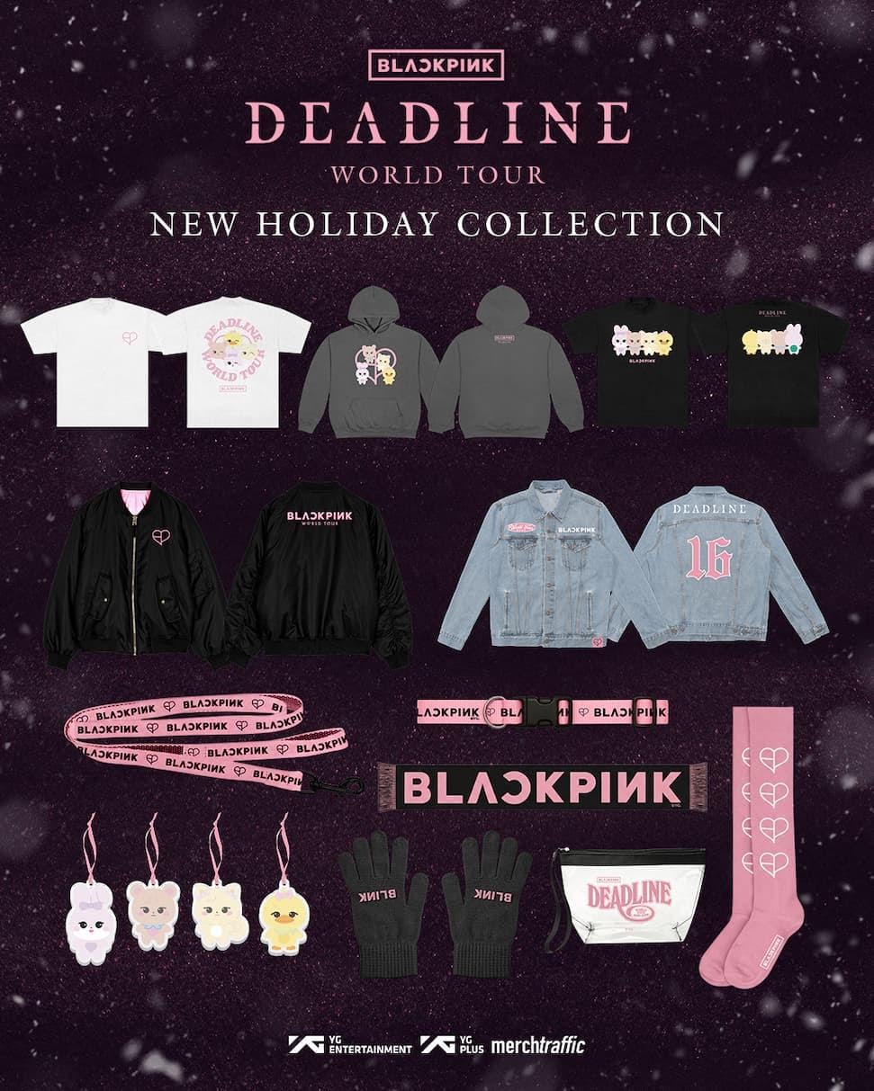 BLACKPINK DEADLINE holiday collection now available