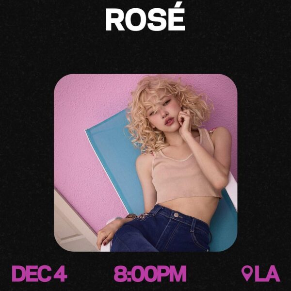 Grammy Museum IG Update w/ ROSÉ