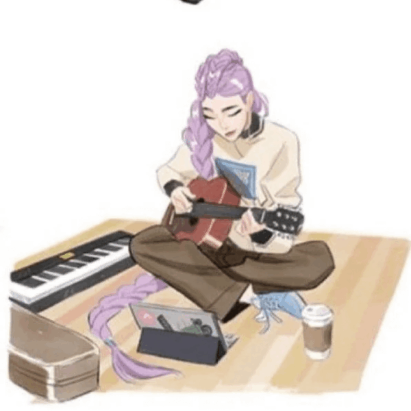 251130 A concept art of Rumi from K-pop Demon Hunters is inspired by a scene of ROSÉ in BLACKPINK: Light Up the Sky