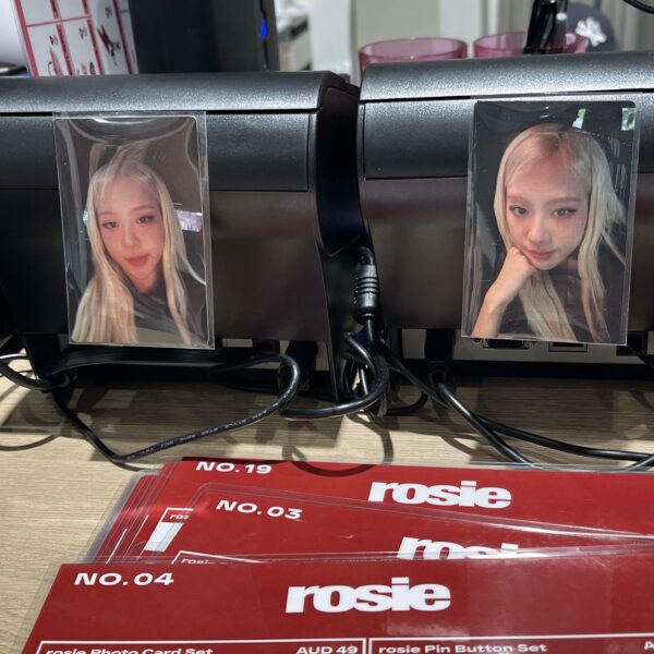 20251112 Rosie pop up in Sydney photocards