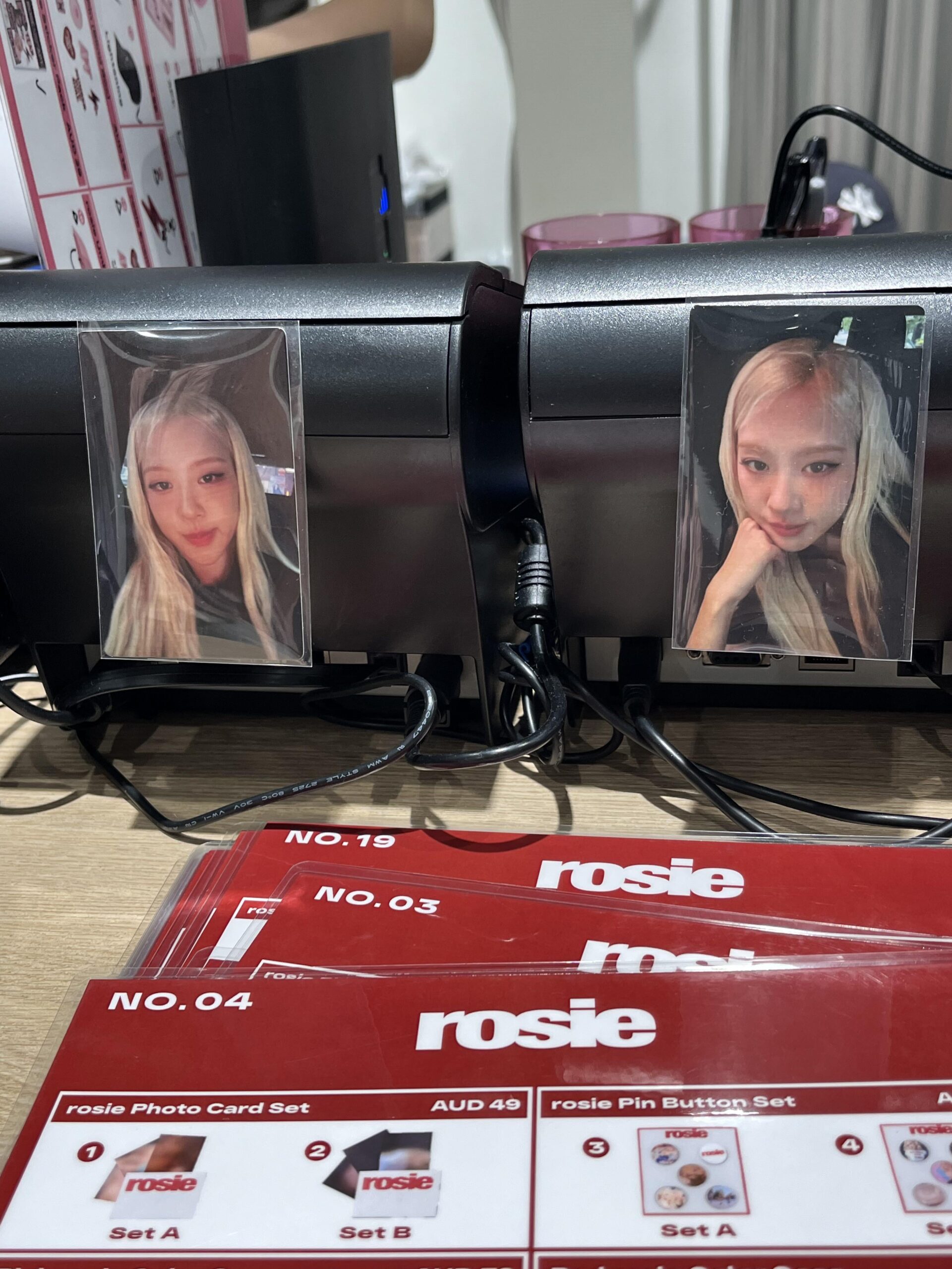20251112 Rosie pop up in Sydney photocards