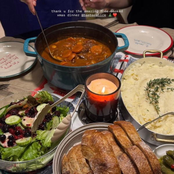 251225 Ashley IG Story Update w/ ROSÉ