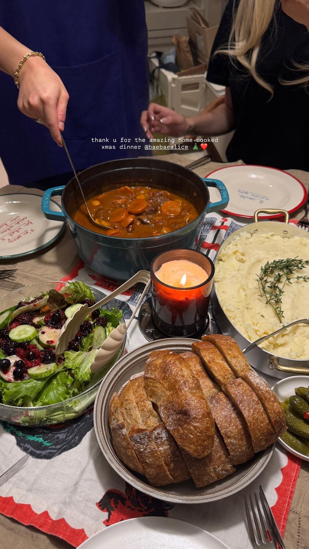 251225 Ashley IG Story Update w/ ROSÉ