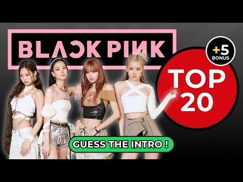 251205 Blackpink Top 20 Countdown (Guess the Intro)