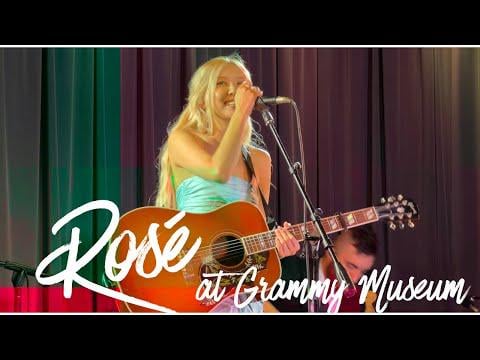 251204 ROSÉ at the Grammy Museum LA (Full Performance)