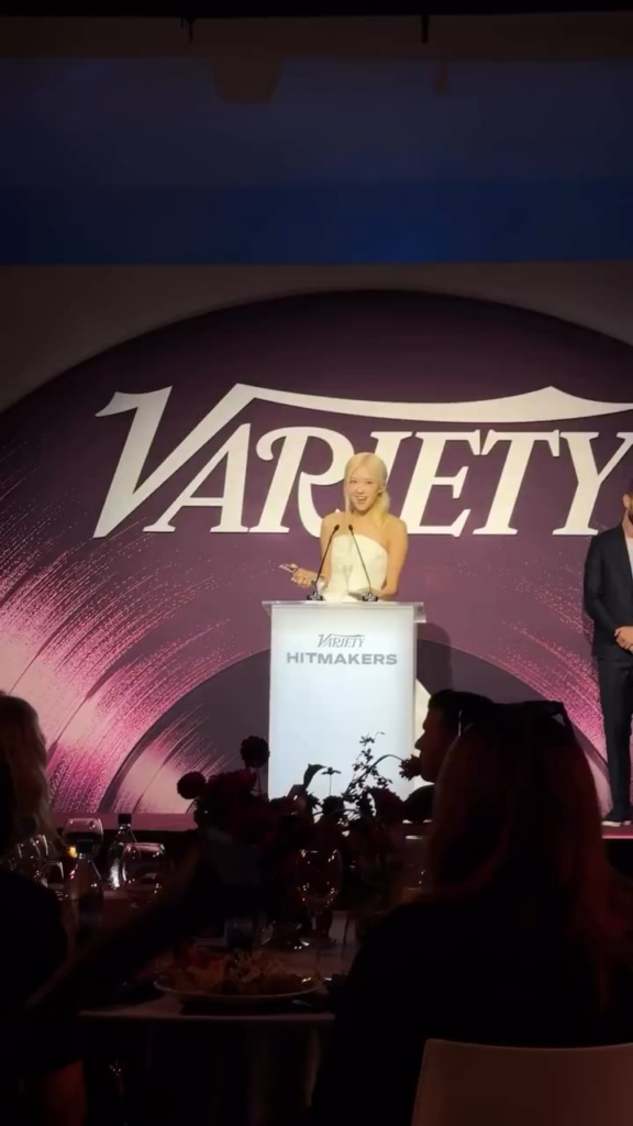 251206 Rosé’s Acceptance Speech for the ‘Global Hitmaker of the Year’ Award @ Variety’s Hitmakers Event