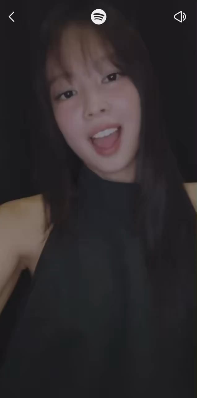 251203 Jennie Thank You Message for Spotify Wrapped 2025