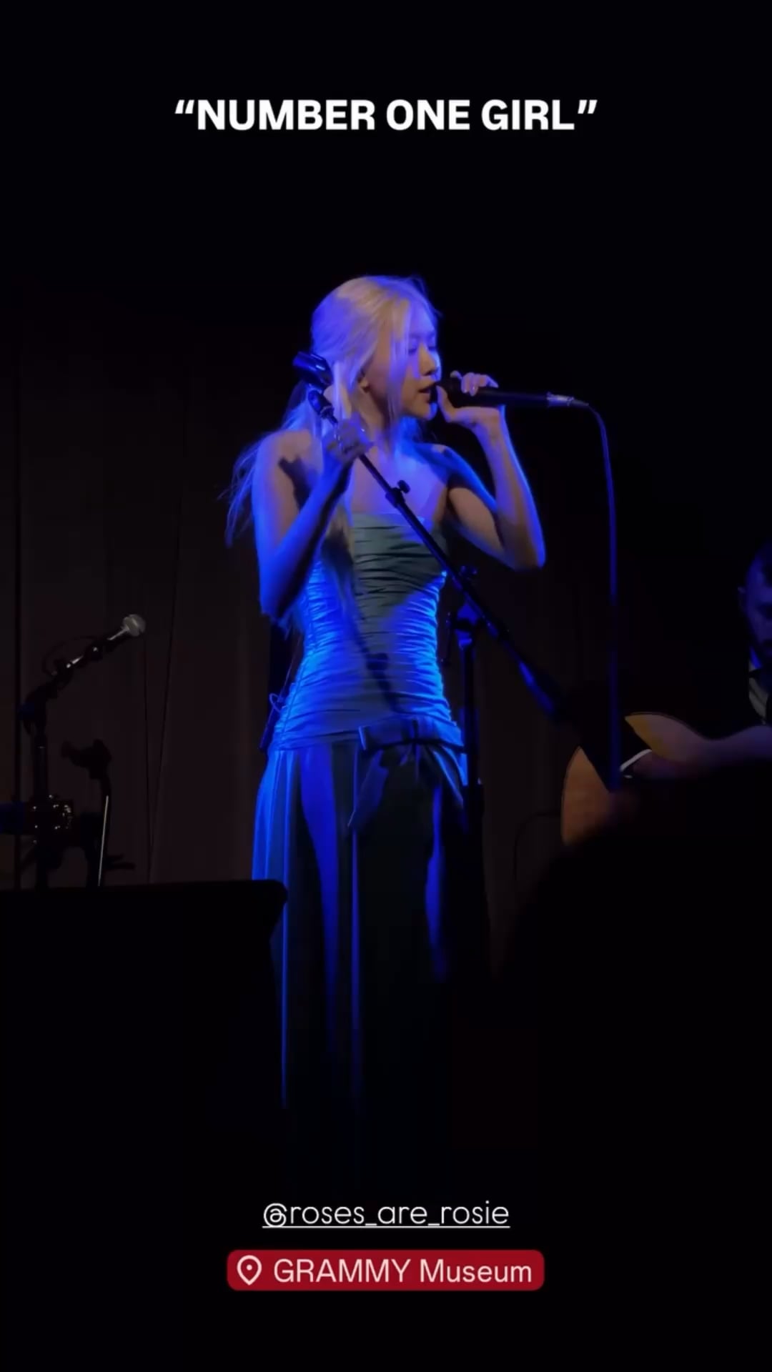 251206 GRAMMY Museum IG Story Update w/ ROSÉ | Performances