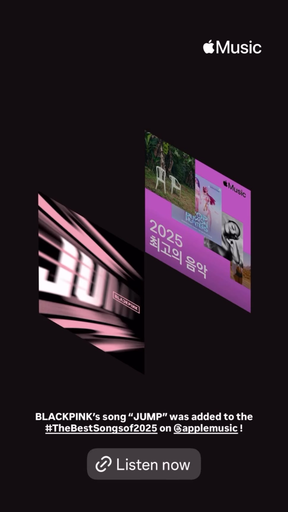 251202 BLACKPINK IG Story Update