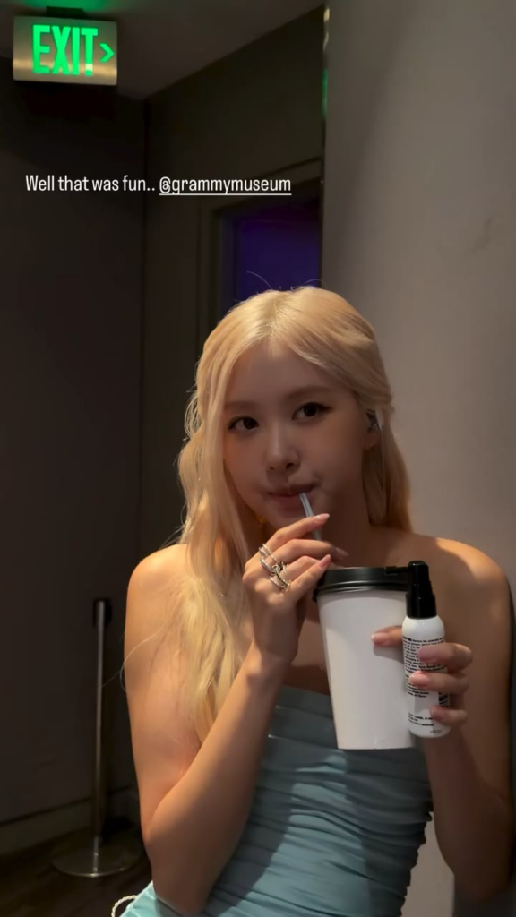 251205 Rosé IG Story Update
