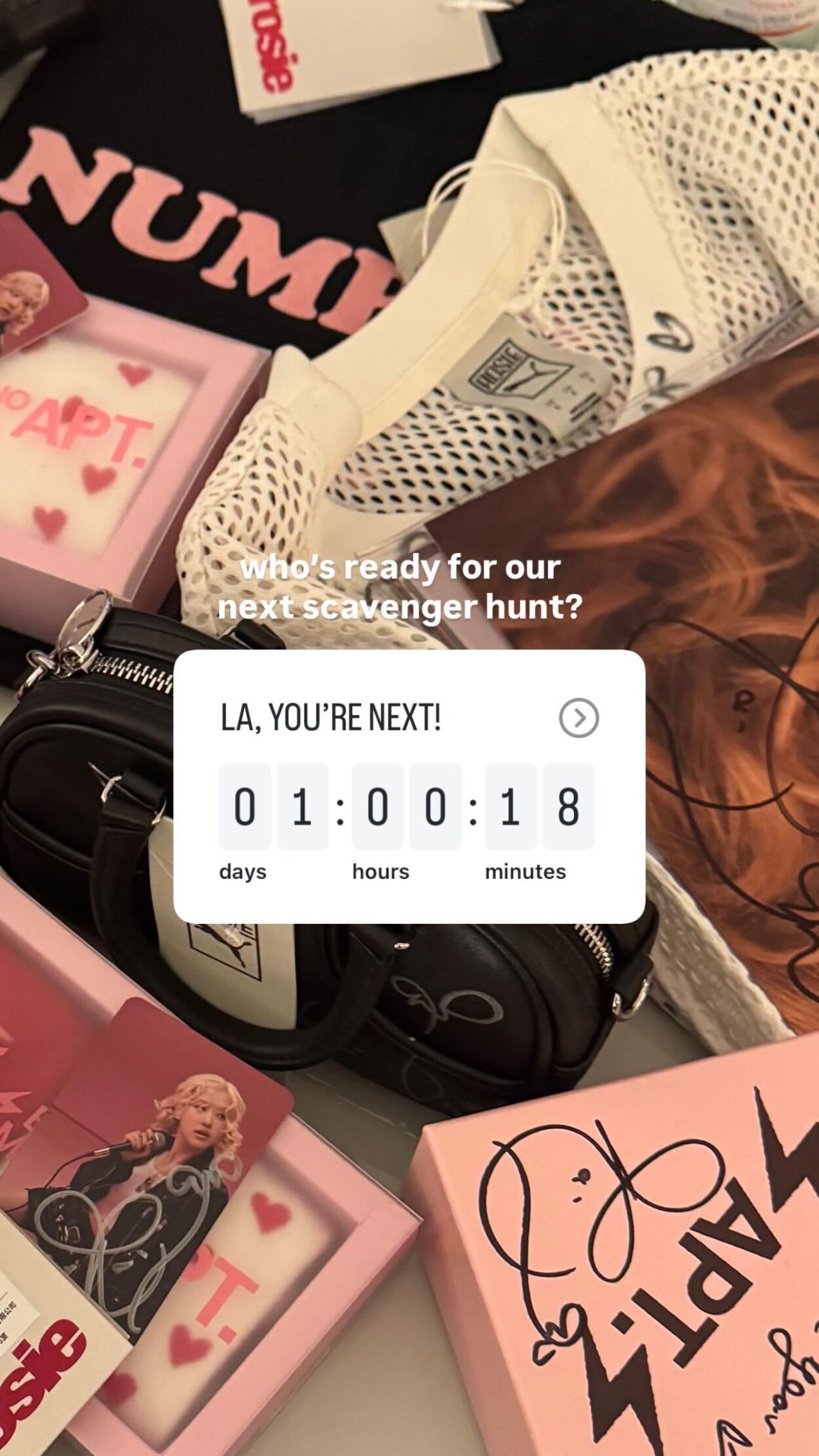 251207 Rosé (vampirehollie) IG Story Update