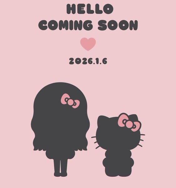 251229 Jisoo x Hello Kitty | Coming January 6th