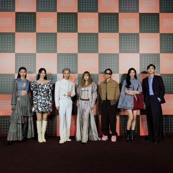 251205 Lisa for LOUIS VUITTON w/ Hoyeon, Shi Min Ah, Felix, J-hope, Jun Ji-hyun, and Gong-Yoo