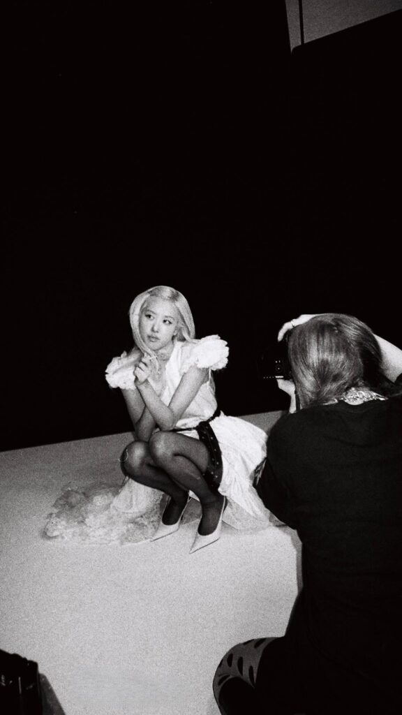 ROSÉ for Billboard Magazine behind the scenes