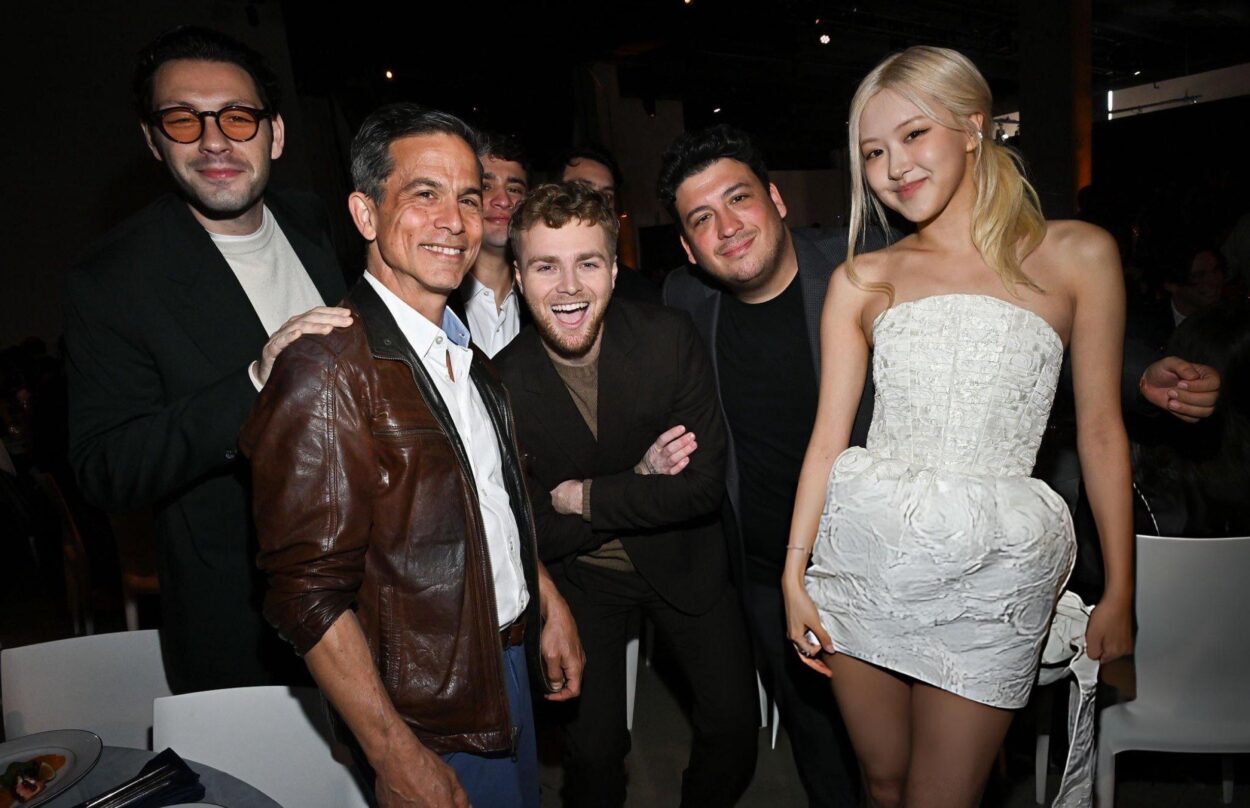 251206 Rosé w/ Elliot Grainge, Jem Aswad, Alex Warren & Zach Friedman @ Variety’s Hitmakers Event
