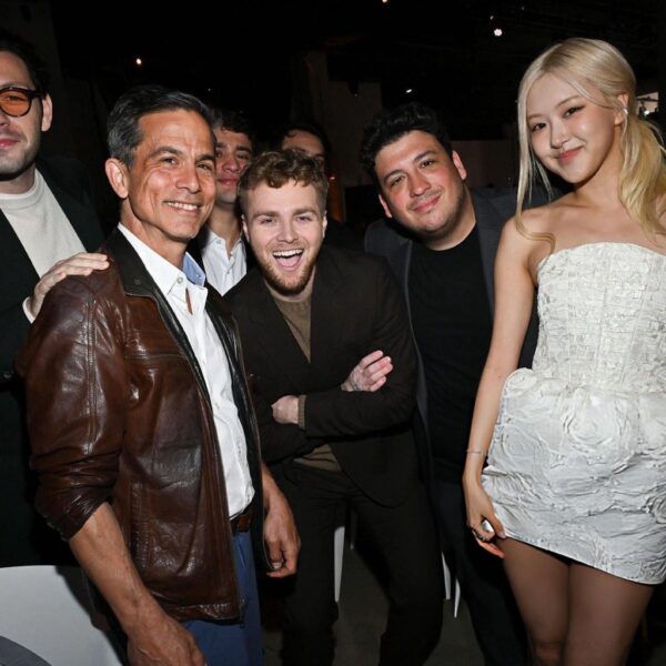 251206 Rosé w/ Elliot Grainge, Jem Aswad, Alex Warren & Zach Friedman @ Variety’s Hitmakers Event
