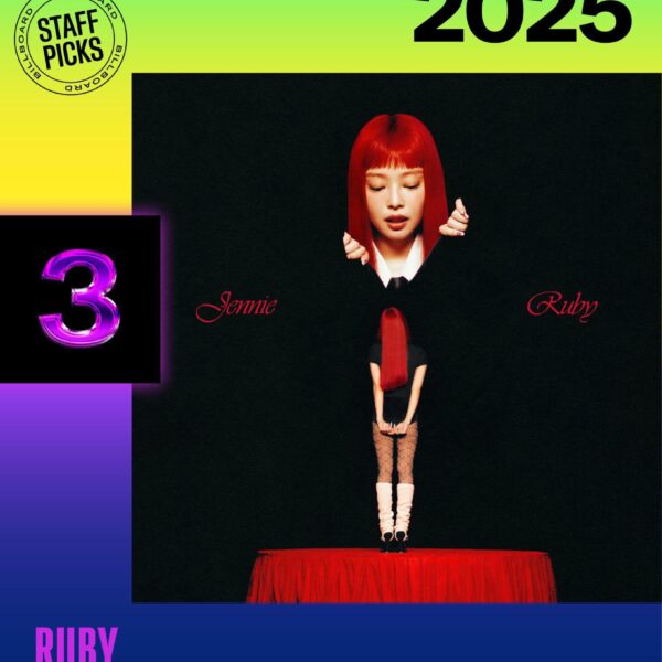 251218 JENNIE - ‘Ruby’ ranked No. 3 on Billboard’s ‘The 25 Best K-Pop Albums of 2025: Staff Picks’!