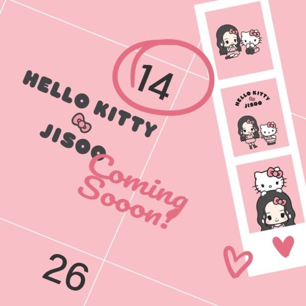 260112 Jisoo x Hello Kitty Pop Up Store @ KREAM Dosan Store | January 14th - 20th