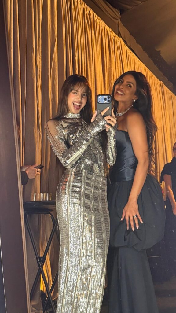 260113 Lisa IG Story Update w/ Priyanka Chopra Jonas