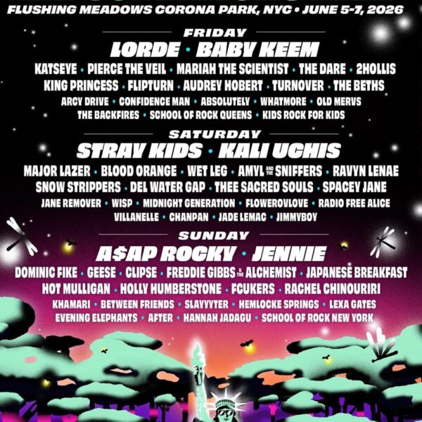 260107 JENNIE will be performing at the Governors Ball music festival in New York on Sunday, June 7th