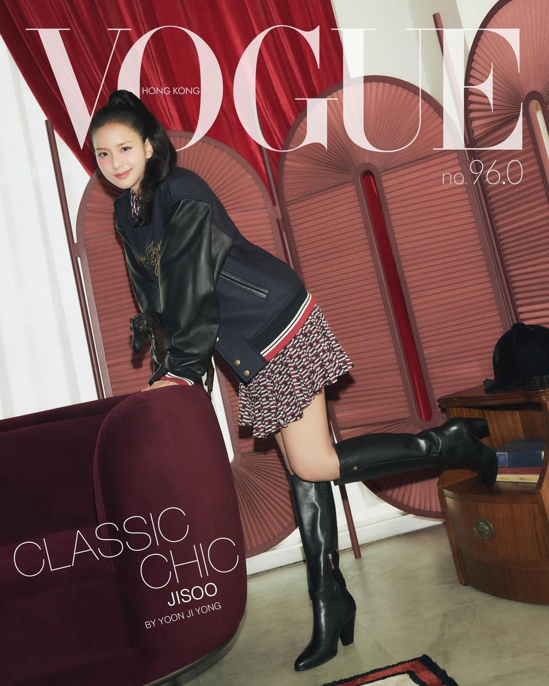260105 Jisoo x Tommy Hilfiger for Vogue's Hong Kong January 2026 Digital Edition Issue