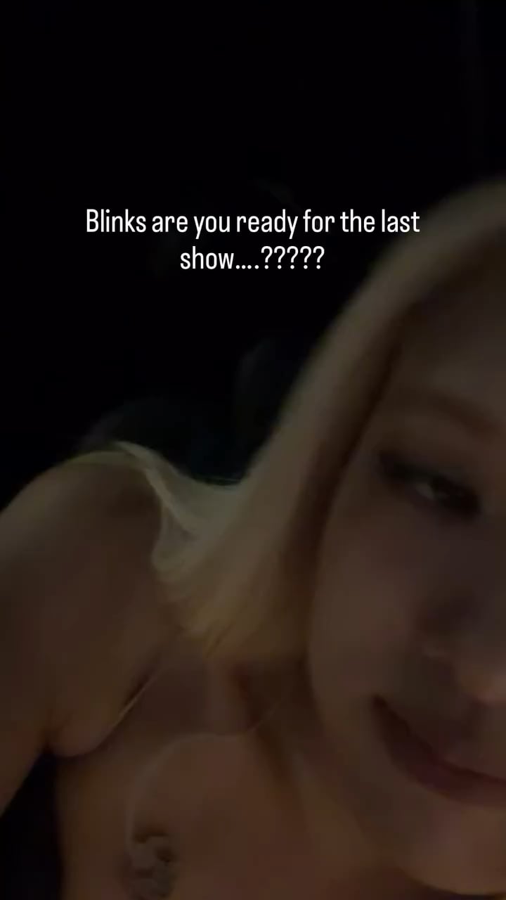 260126 ROSÉ IG Story Update