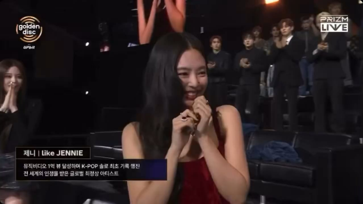 260110 JENNIE - ‘like JENNIE’ wins ‘Best Digital Song’ at The 40th Golden Disc Awards!