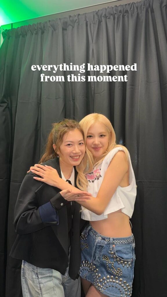ROSÉ with Japanese Guitarist Kaori Muraji @ BLACKPINK [DEADLINE] Tokyo