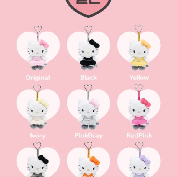 260103 Jisoo x Hello Kitty | Plush Keychain & 40cm Character Doll MD List