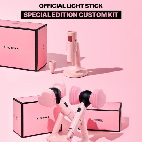 260115 BLACKPINK OFFICIAL LIGHT STICK CUSTOM KIT INFORMATION