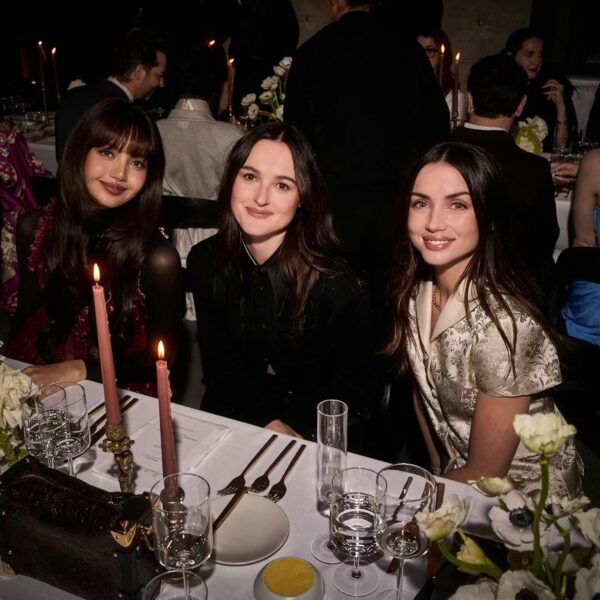 260109 Lisa w/ Renate Reinsve and Ana de Armas @ LOUIS VUITTON & W Magazine Intimate Awards Season Dinner